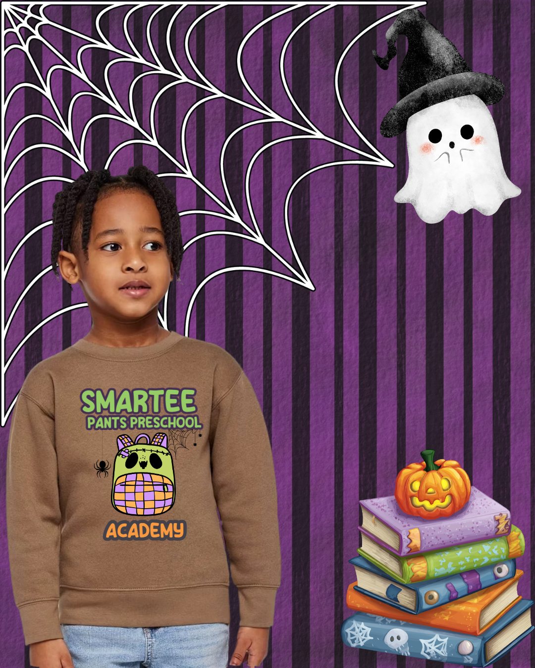 Smartee Pants Boy Halloween Sweatshirt