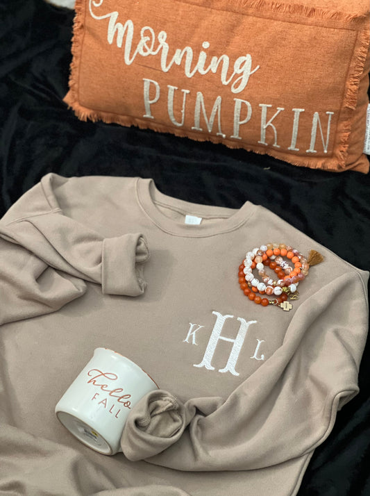 Monogrammed Sweatshirt