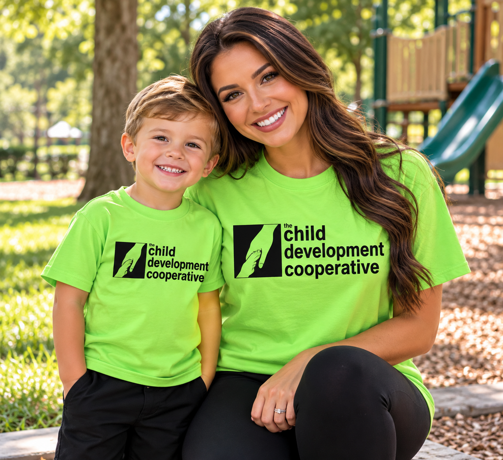 Child Development Cooperative Adult Parent Uniform T-Shirt