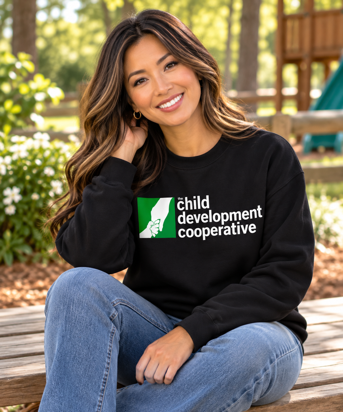 Child Development Cooperative Adult Sweatshirt