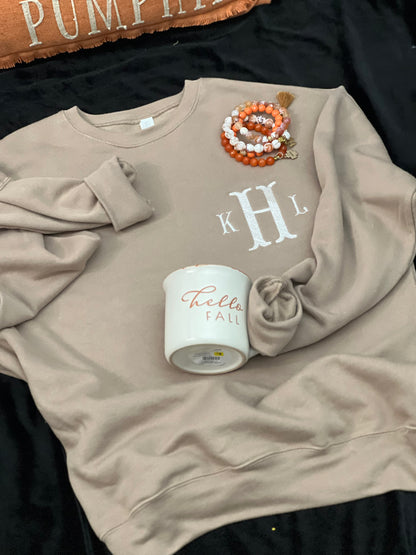 Monogrammed Sweatshirt