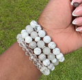 Silver Lining Beaded Stack