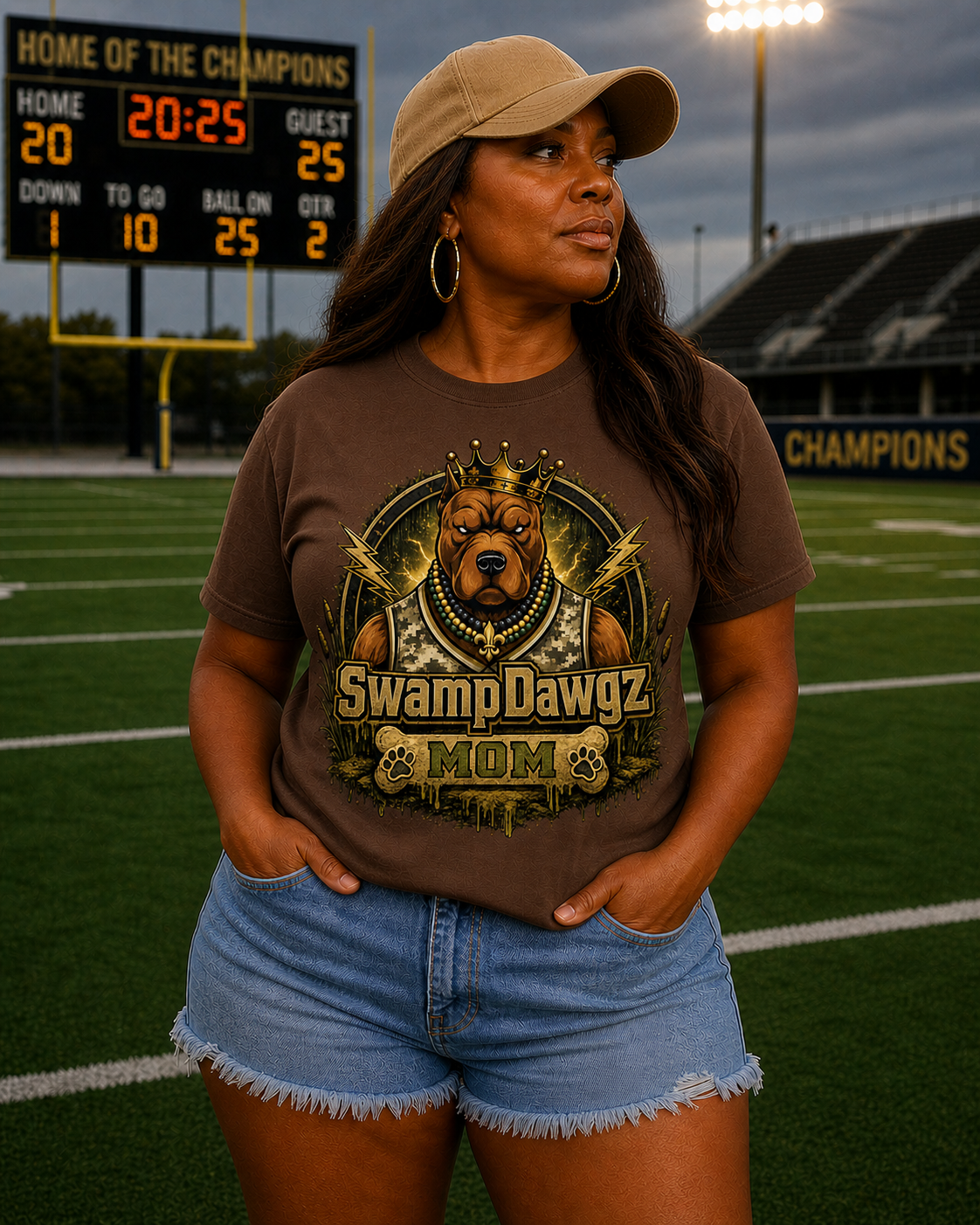 Swamp Dawgz Mom Tee