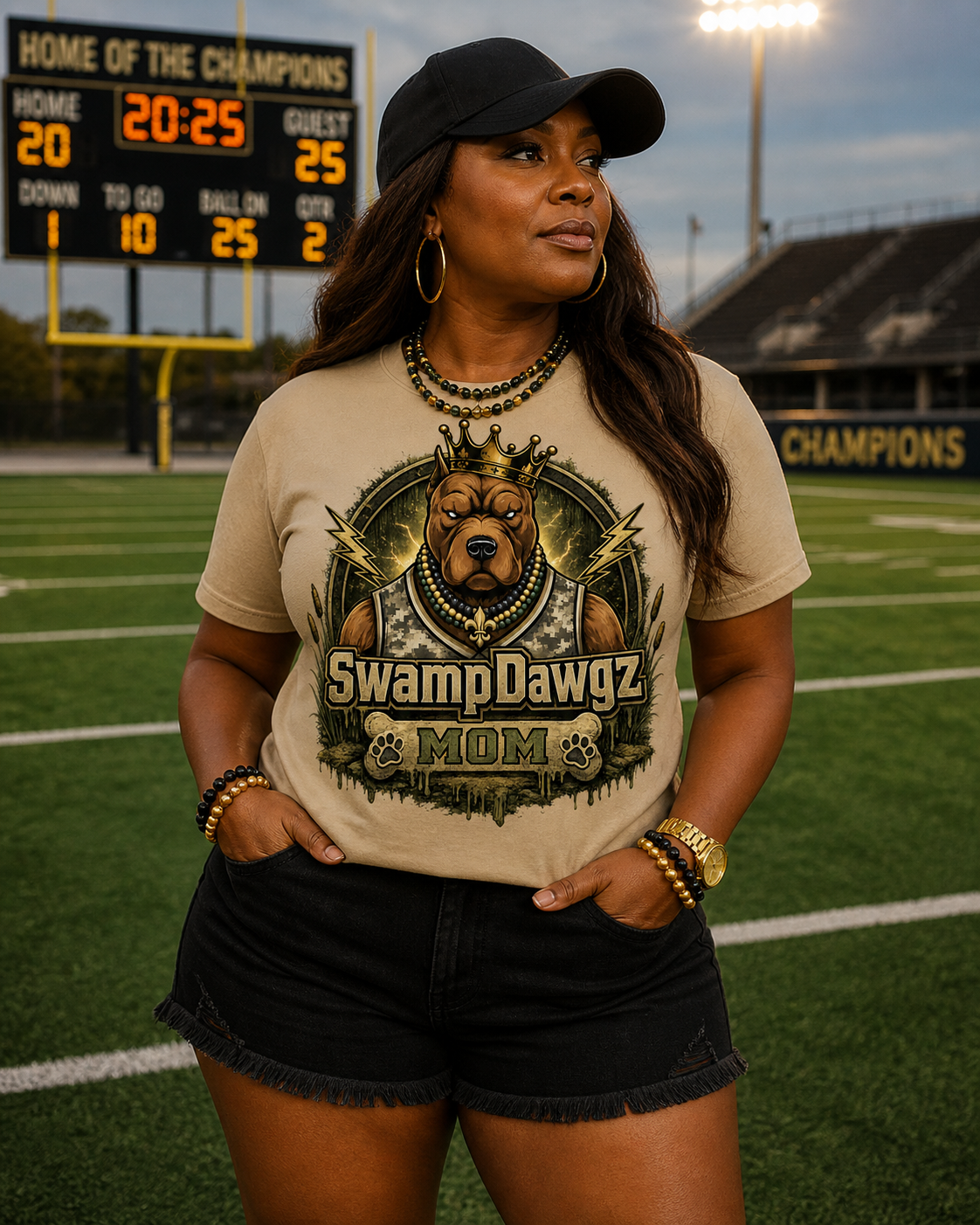 Swamp Dawgz Mom Tee