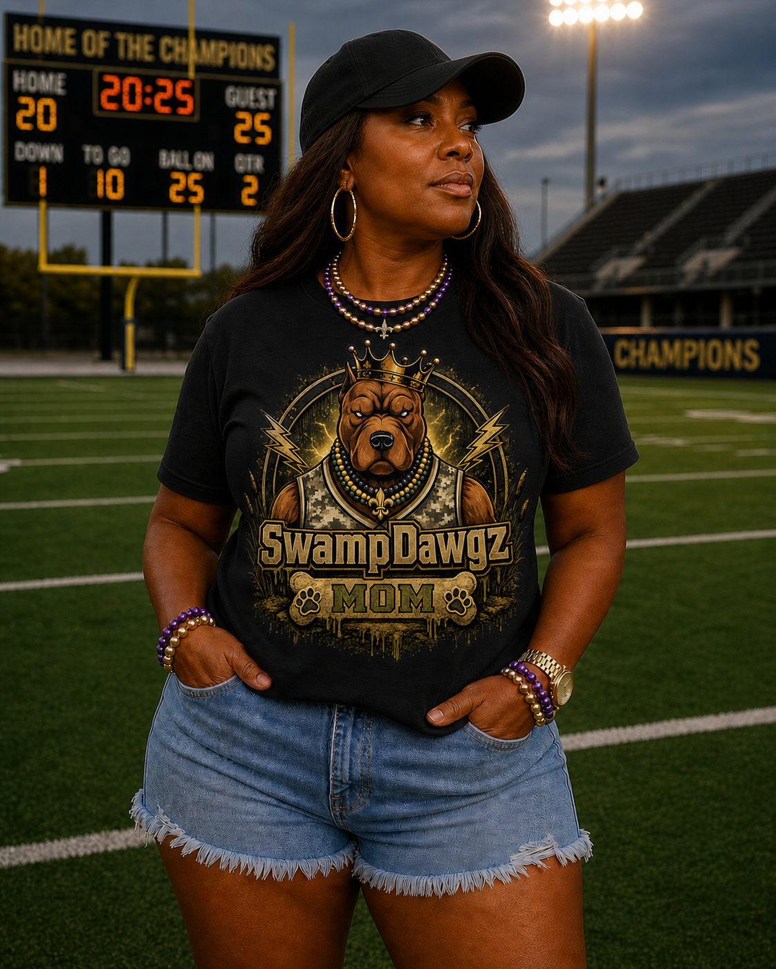 Swamp Dawgz Mom Tee