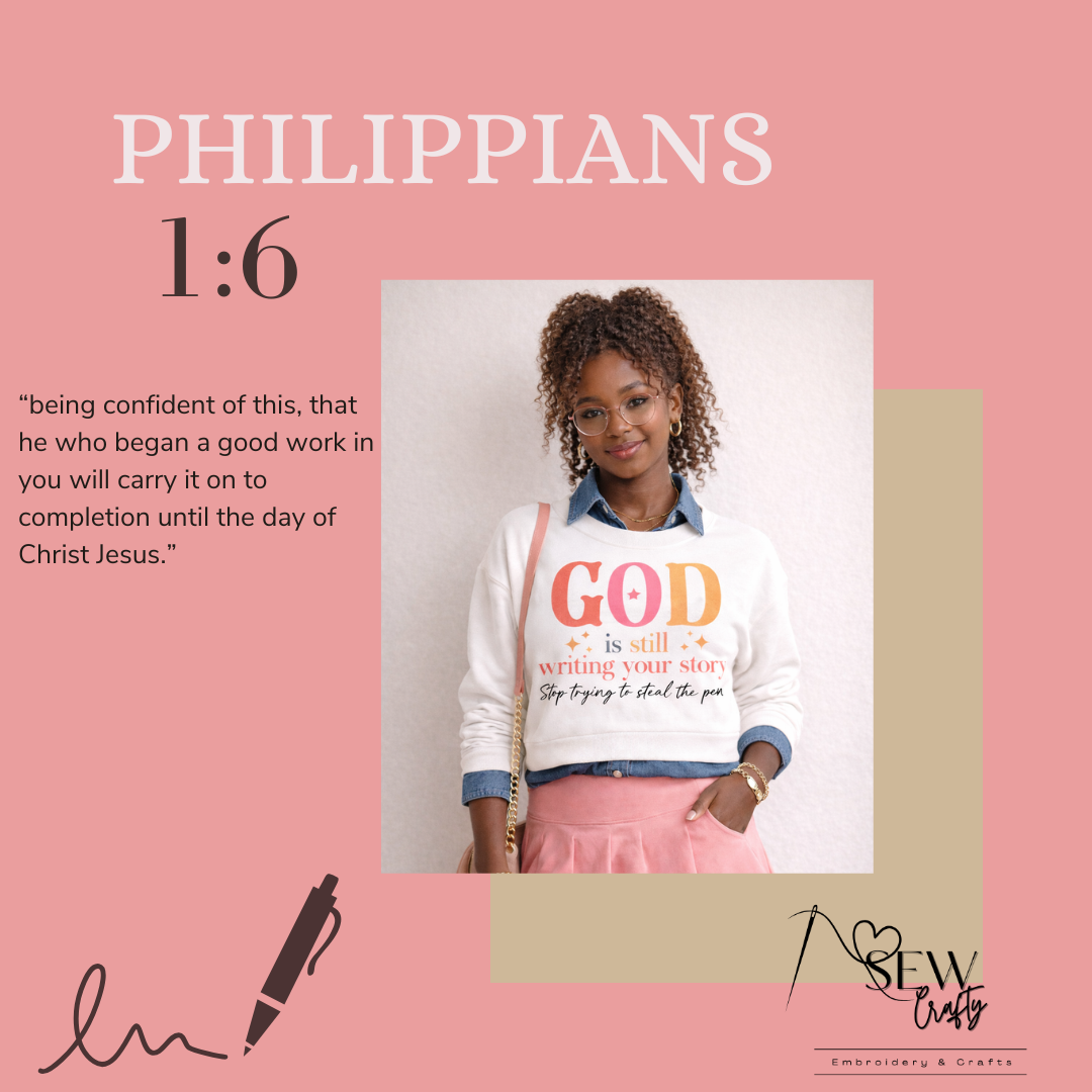 "STORY" Cropped Sweatshirt