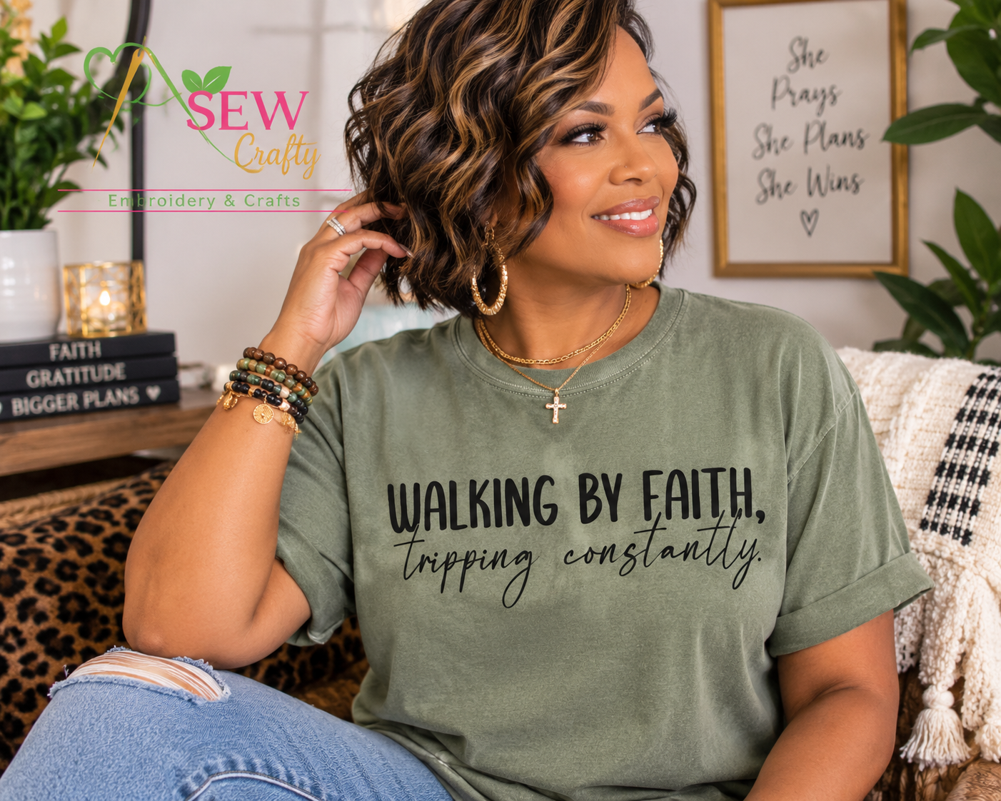 Walking by Faith Tee