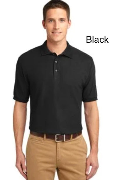 Personalized Chalkboard Embroidered Polo