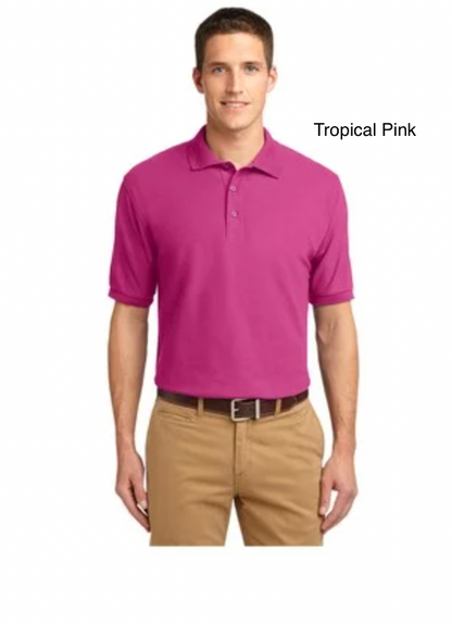 Personalized Apple Trio Embroidered Polo